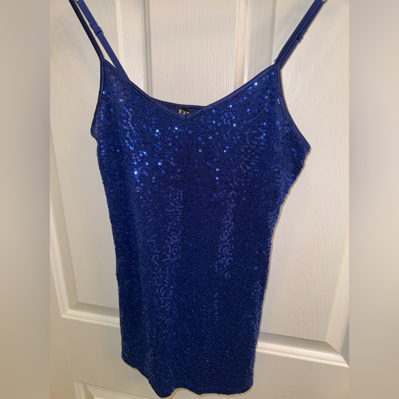 Express Sequin Tank Top, Size Small *MULTIPLE COLORS AVAILABLE* - Picture 1 of 14